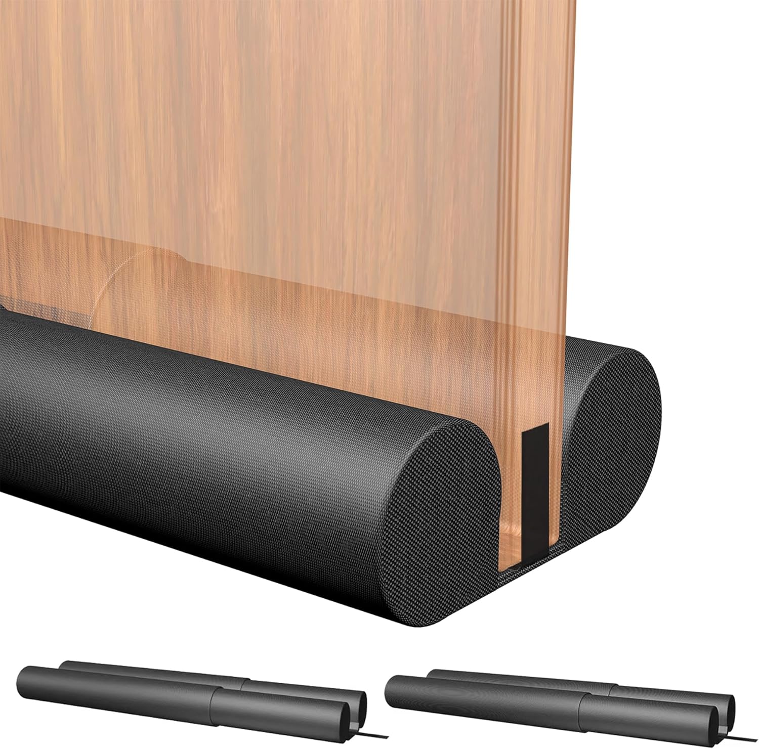 2 Pack Large Door Draft Stopper 36 Inch Adjustable