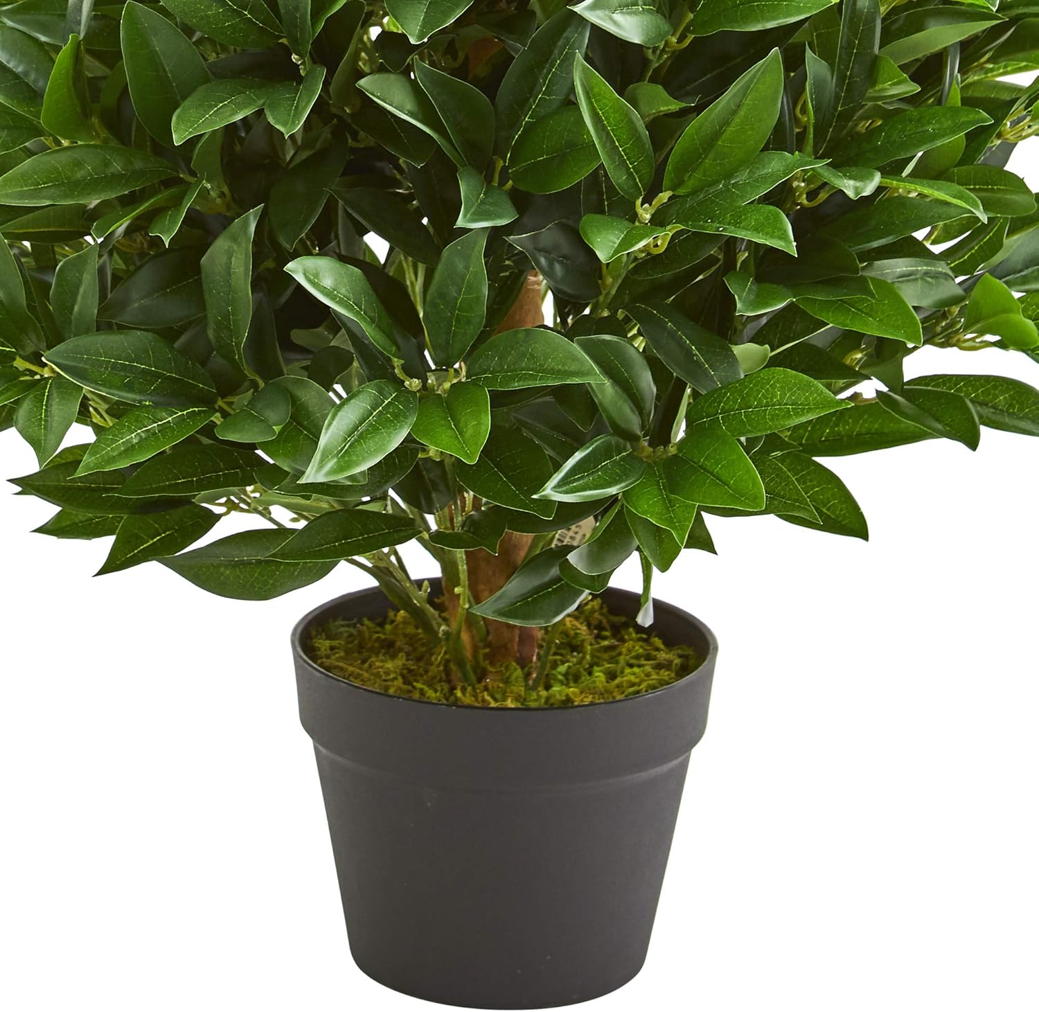 Nearly Natural 3ft Bay Leaf Artificial Topiary Tree