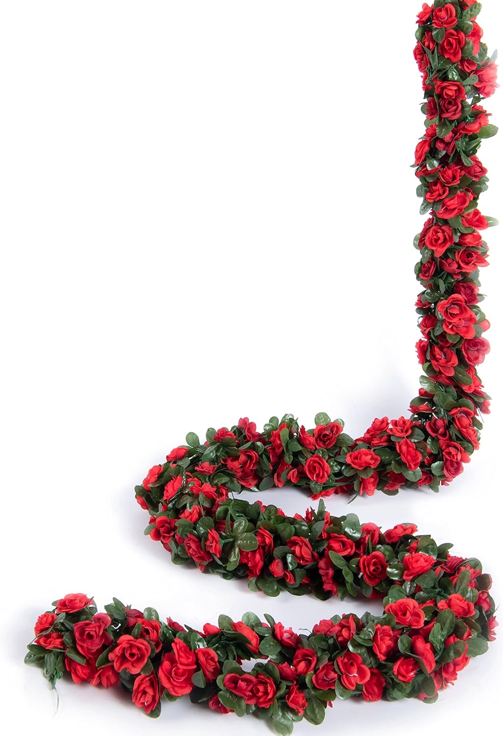 8 Pcs 66FT Artificial Rose Vine Garland for Home and Events