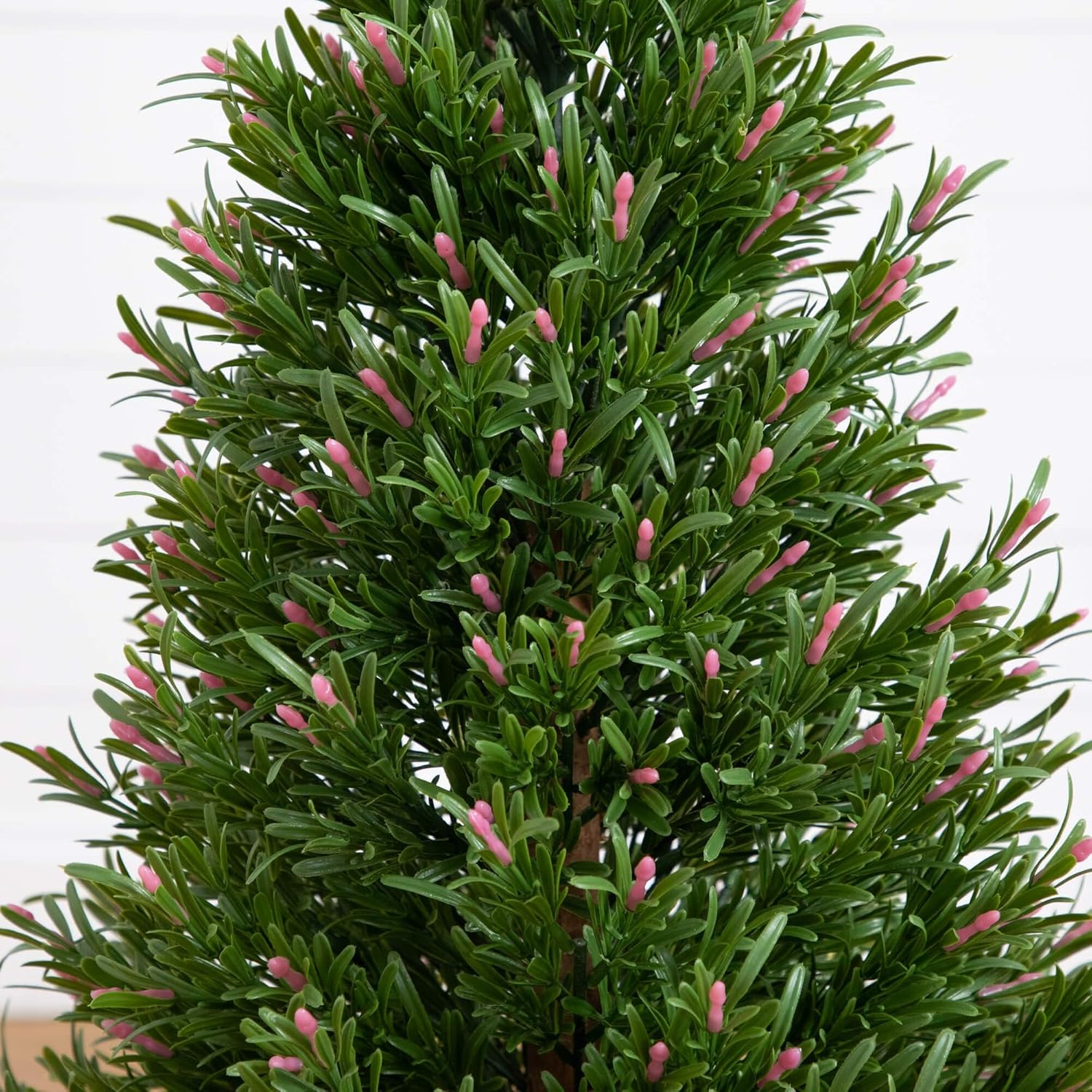 Nearly Natural 3ft UV Resistant Artificial Rosemary Cone Topiary Tree