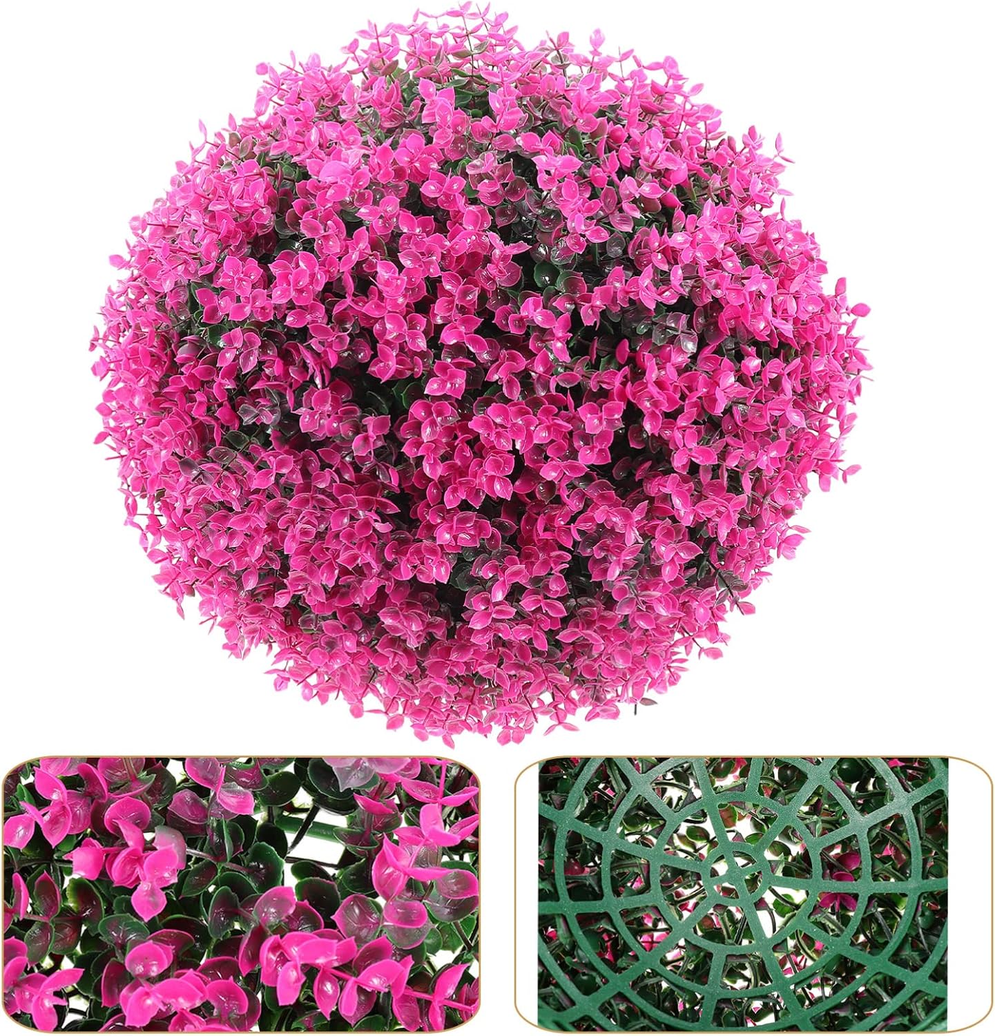 MAGICLULU 1Pcs Artificial Topiary Ball 35CM Faux Boxwood Decor