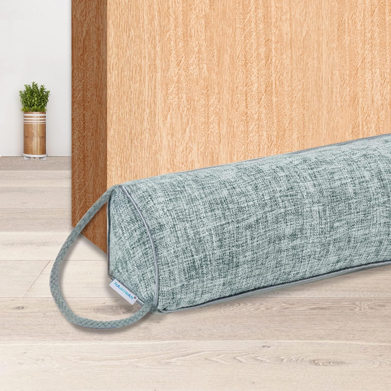 Nabowan Weighted Door Draft Stopper 30 Gray