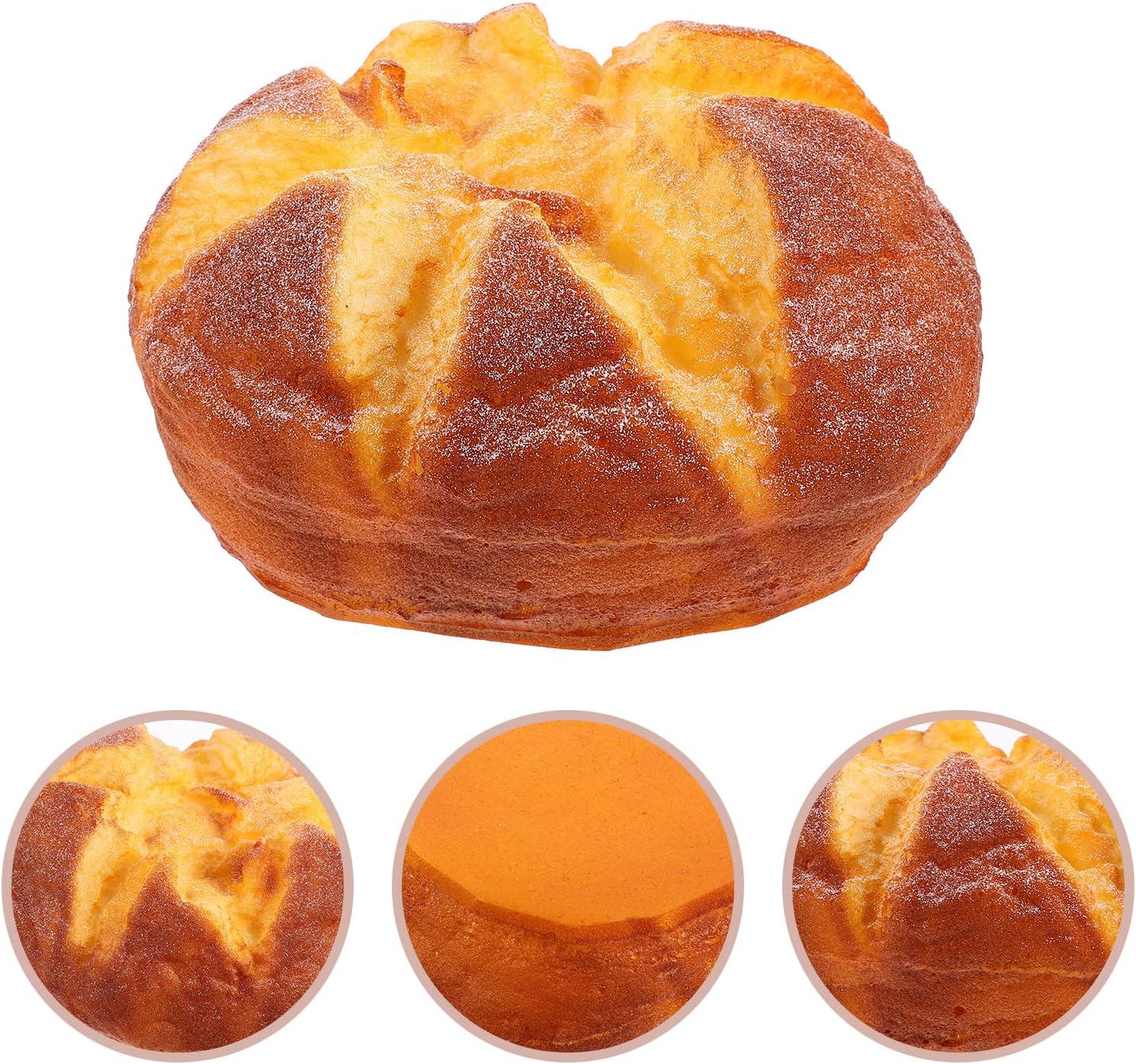 NOLITOY Artificial Bread Decoration 550X314in