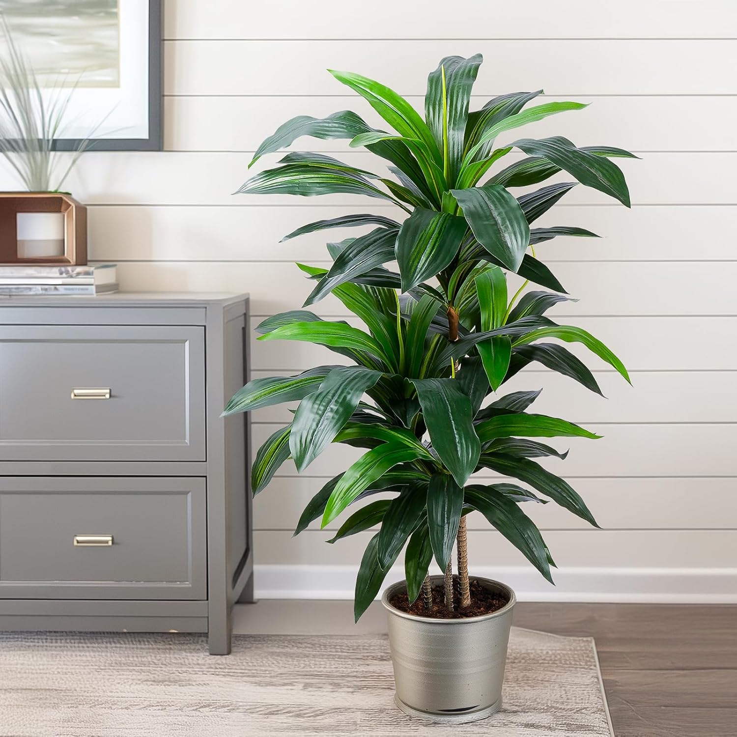 YEPDIN Artificial Dracaena Tree 4FT Indoor Decor