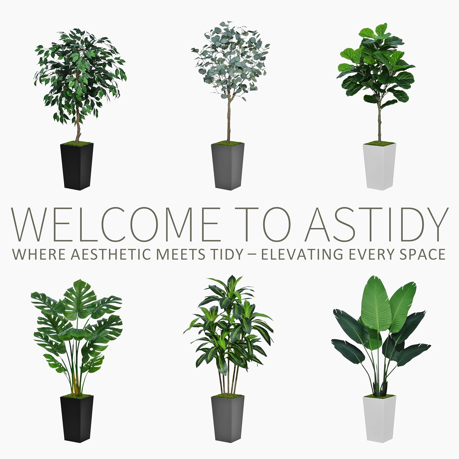 ASTIDY Artificial Dracaena Tree 5FT Decor