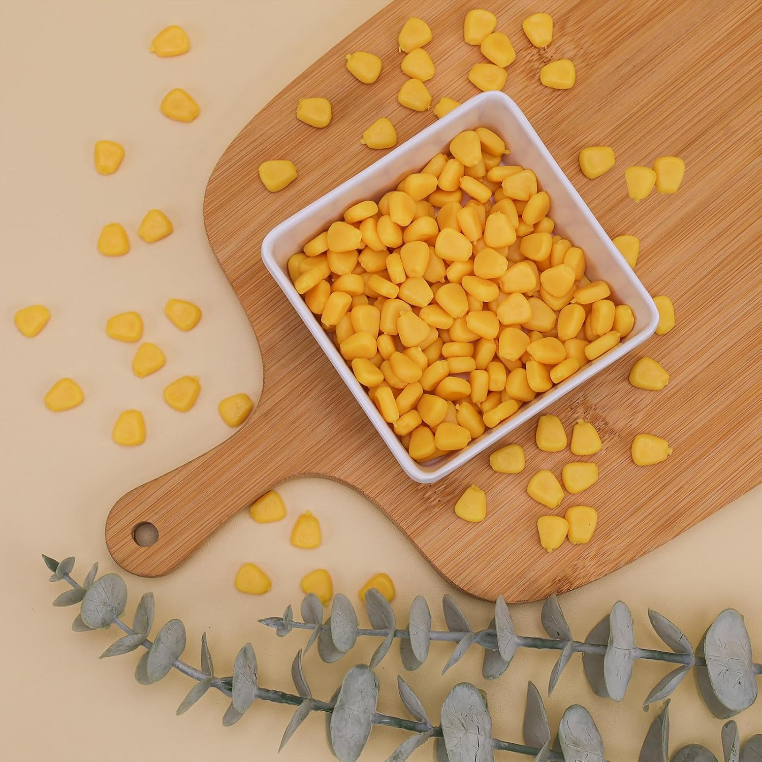 Woration Lifelike Fake Corn Niblet Artificial Decoration 50g