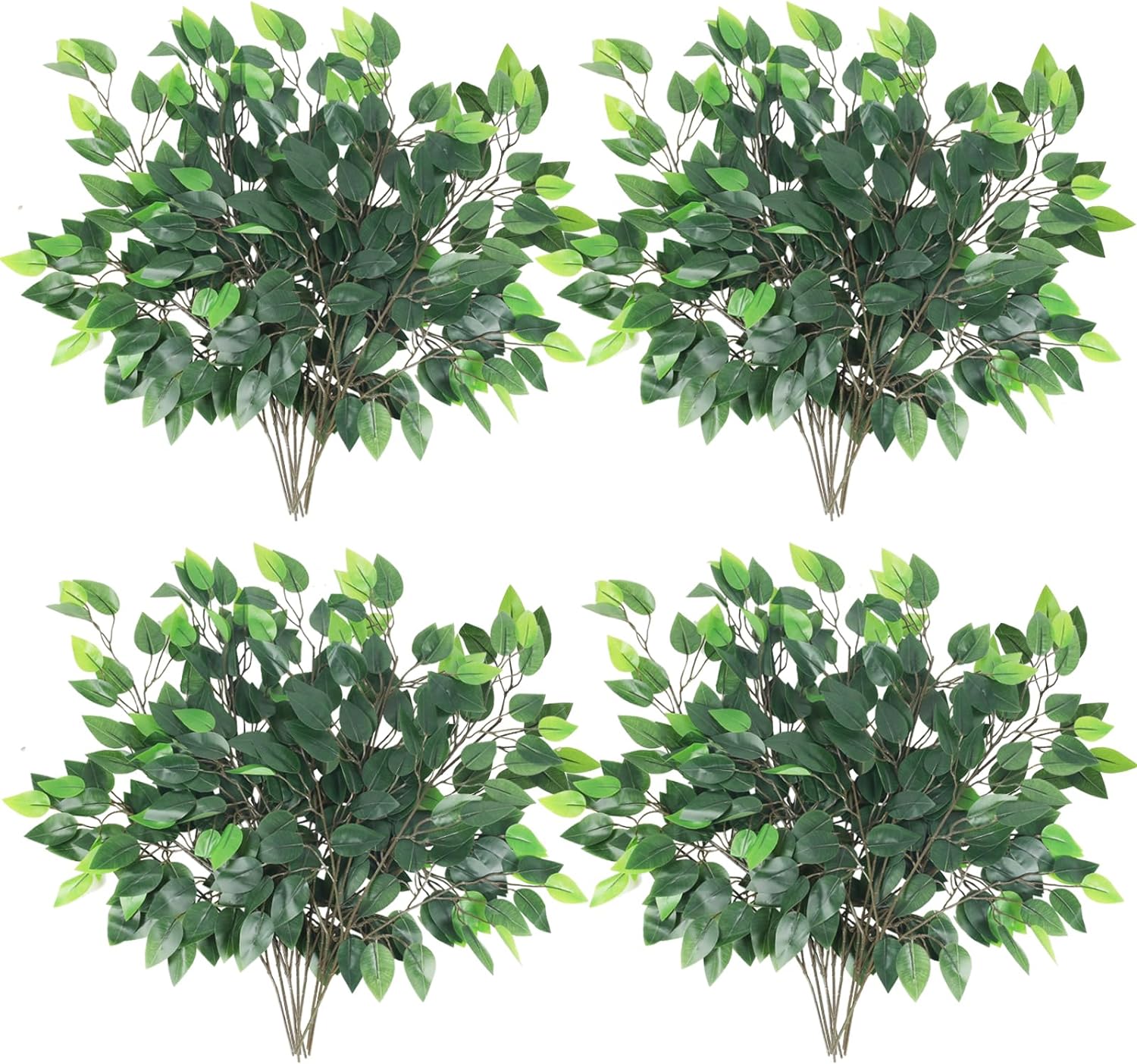GTIDEA 24PCS Artificial Ficus Branches for DIY Decorations 1