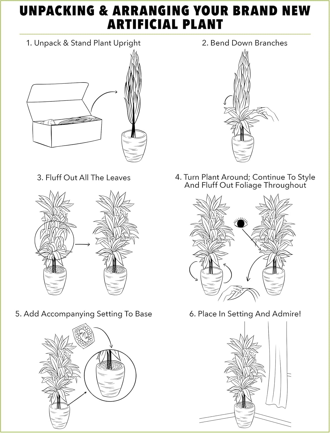 Nearly Natural 52 Inch Artificial Topiary Planter UV Resistant