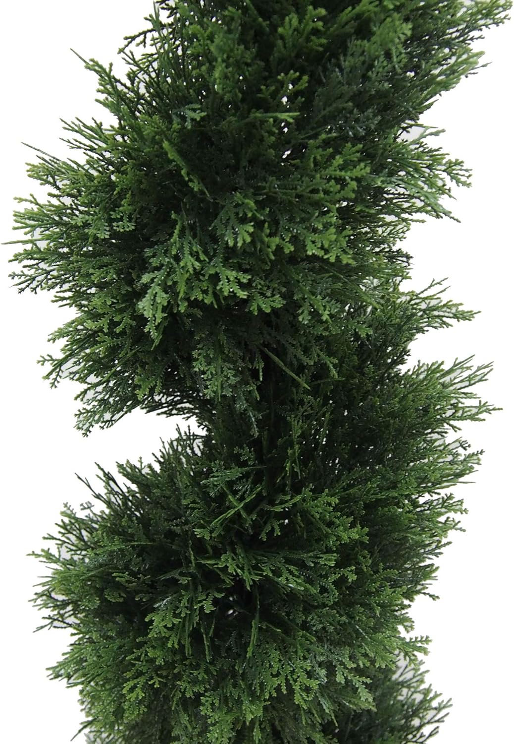 Vickerman 4 Artificial Cedar Spiral Tree - Potted Decor