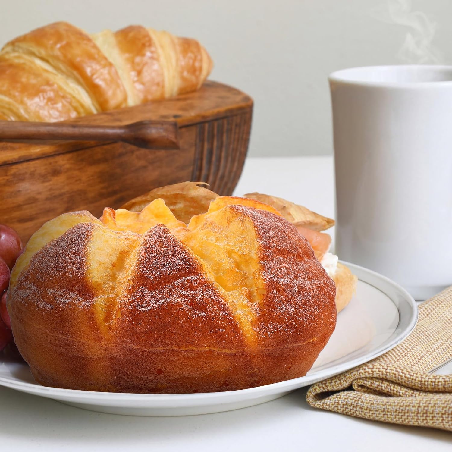 NOLITOY Artificial Bread Decoration 550X314in