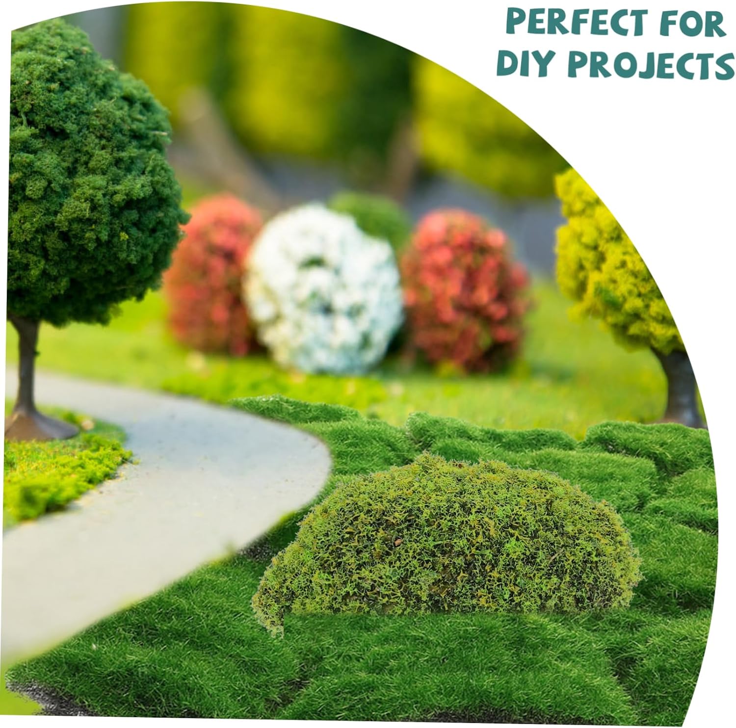 12Pcs Artificial Moss Stones for Garden Decor