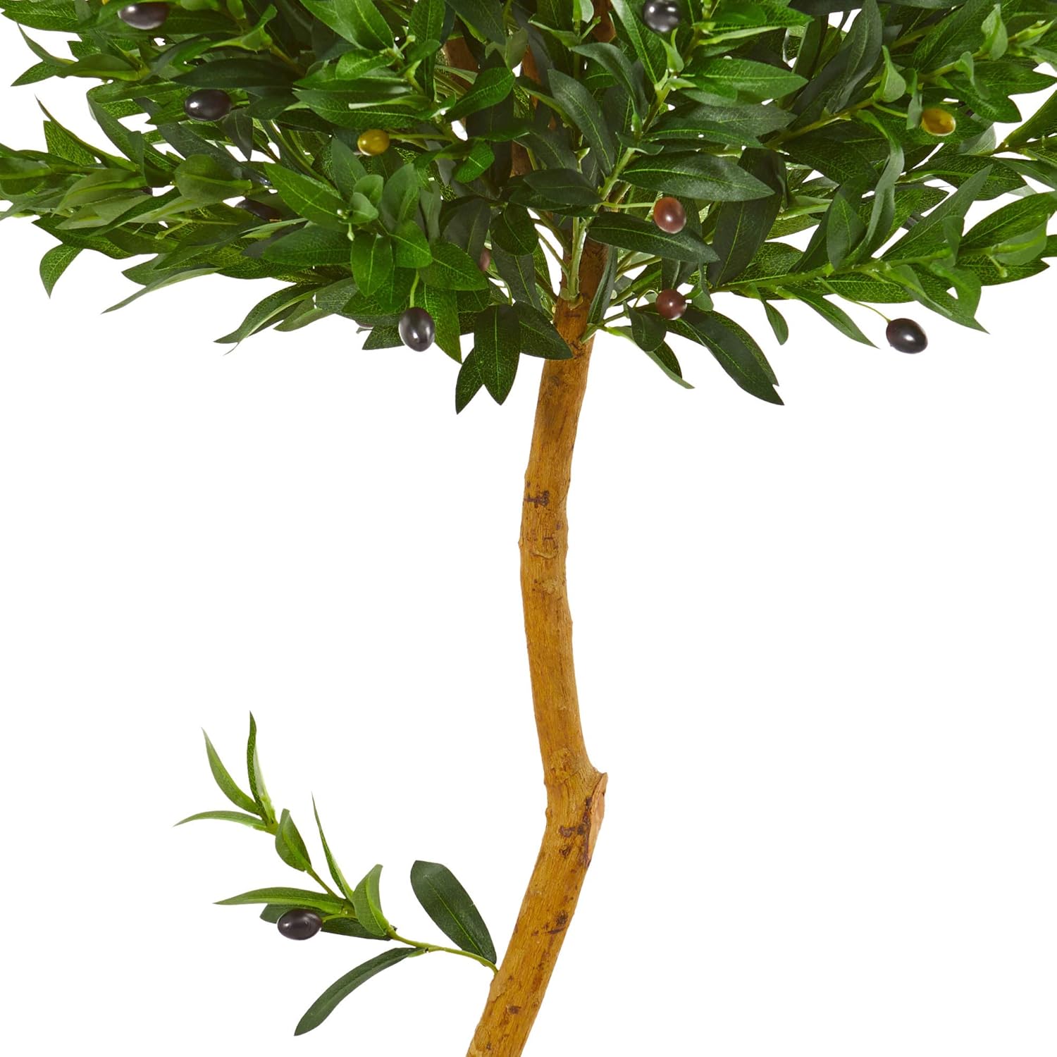 Nearly Natural 58in Olive Topiary Artificial Tree UV Resistant Indoor Outdoor