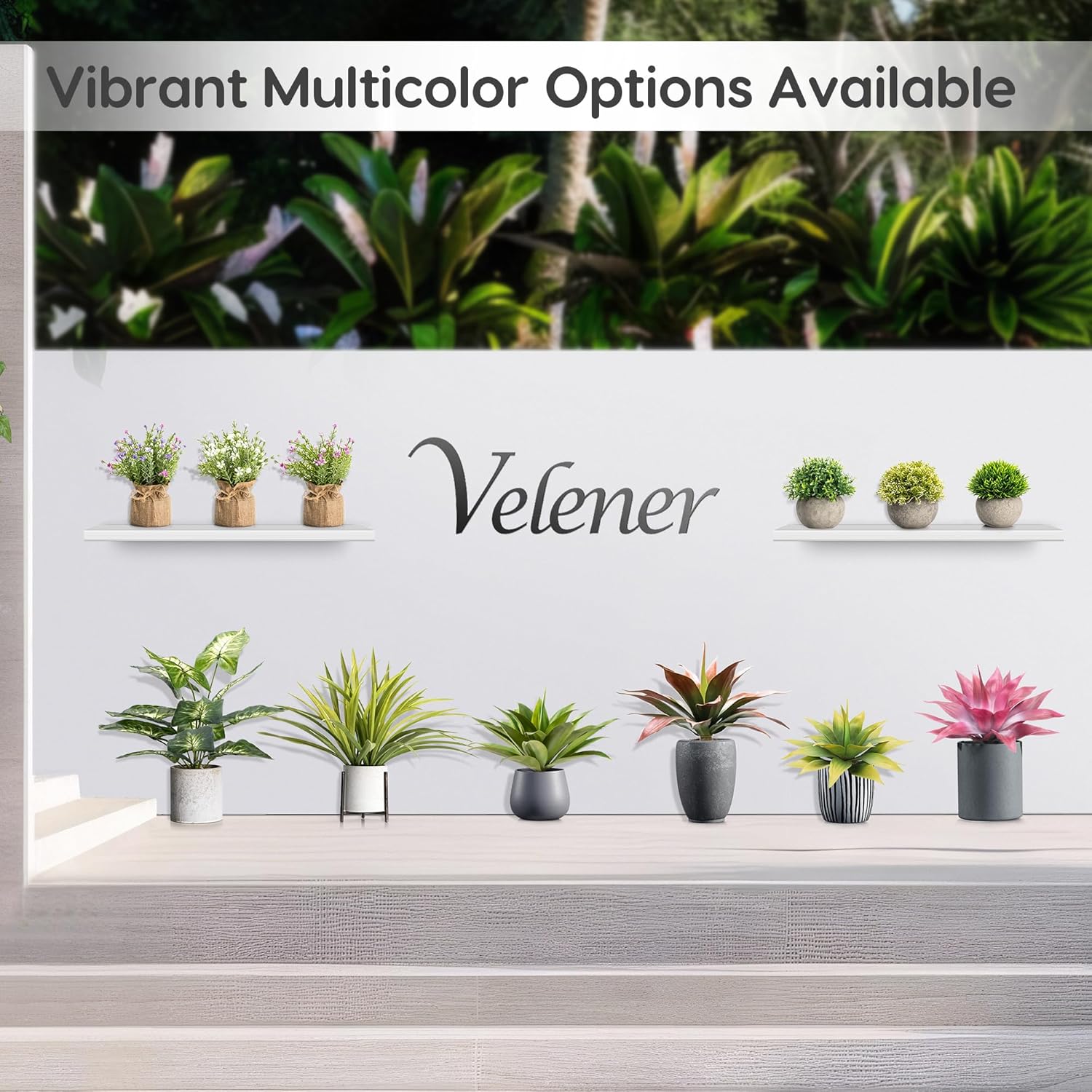Velener Artificial Agave Plant Set 28 Inch UV Resistant