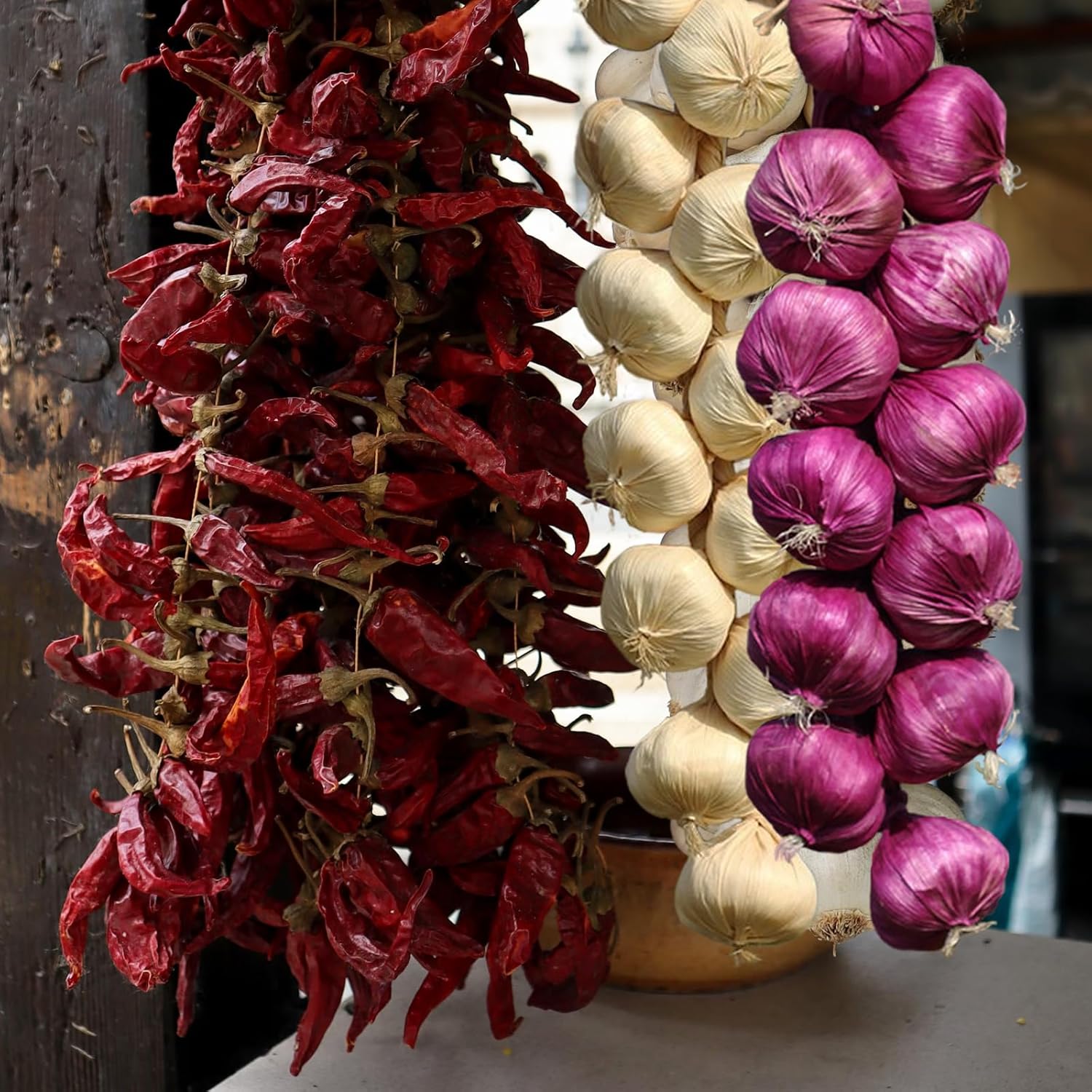 Tuxiaobu Artificial Garlic Strings for Decoration