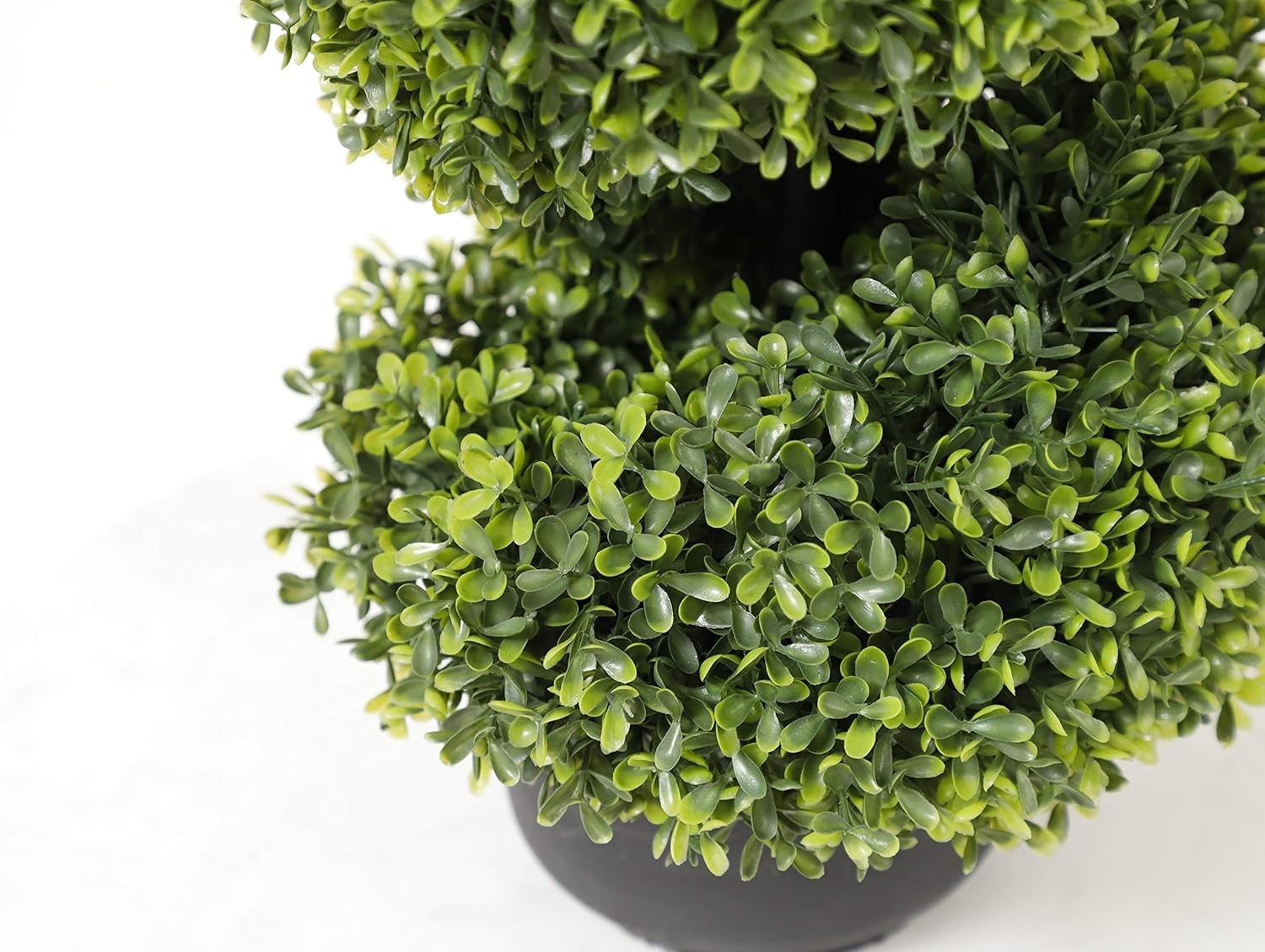 35 Inch Artificial Boxwood Topiary Tree Set of 2