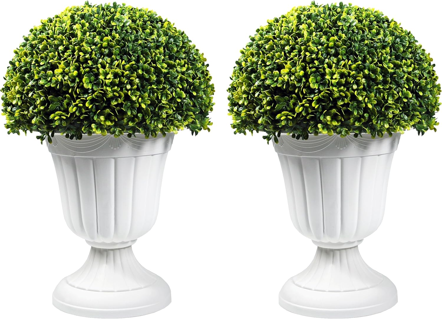 Sunnyglade 2 PCS 23 Inch Artificial Topiary Plant