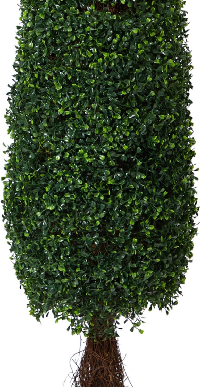 Nearly Natural 5ft Boxwood Topiary Artificial Tree UV Resistant