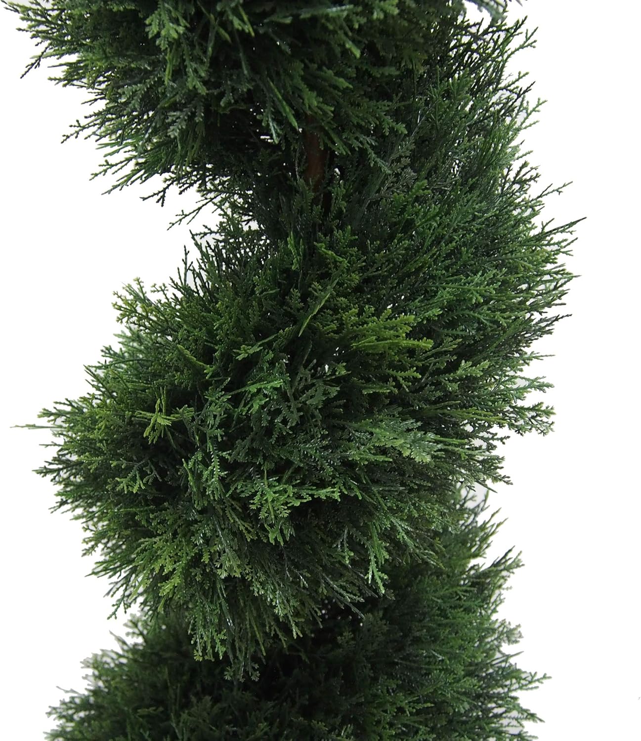 Vickerman Artificial Cedar Topiary Spiral Tree 5 Foot Tall