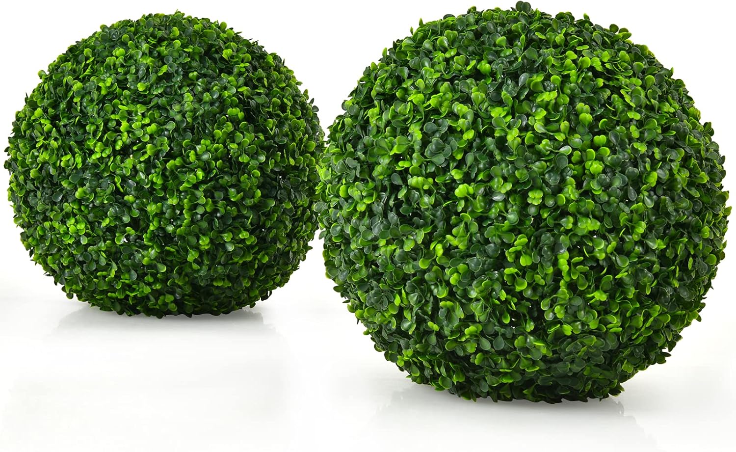 Goplus 2 PCS 157 Inch Artificial Topiary Ball Decor