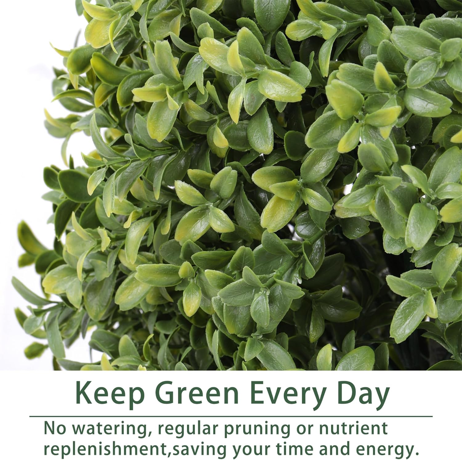 Artificial Boxwood Topiary Tree 4FT 2 Pack