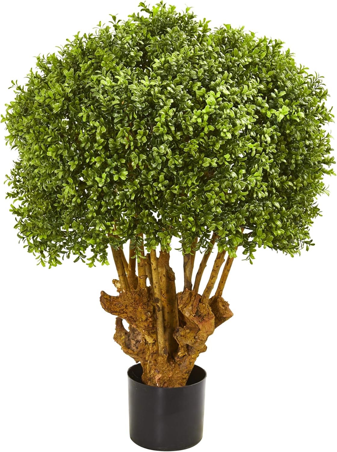 Nearly Natural 3ft Boxwood Artificial Topiary Tree