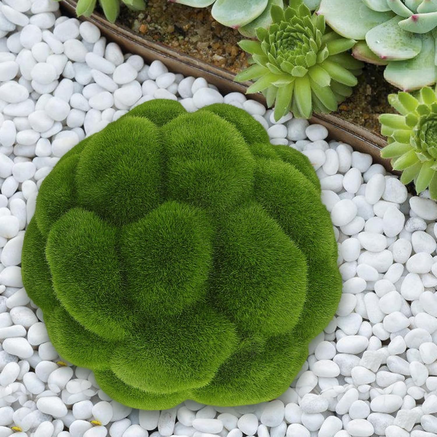 2pcs Realistic Artificial Topiary Balls for Decor
