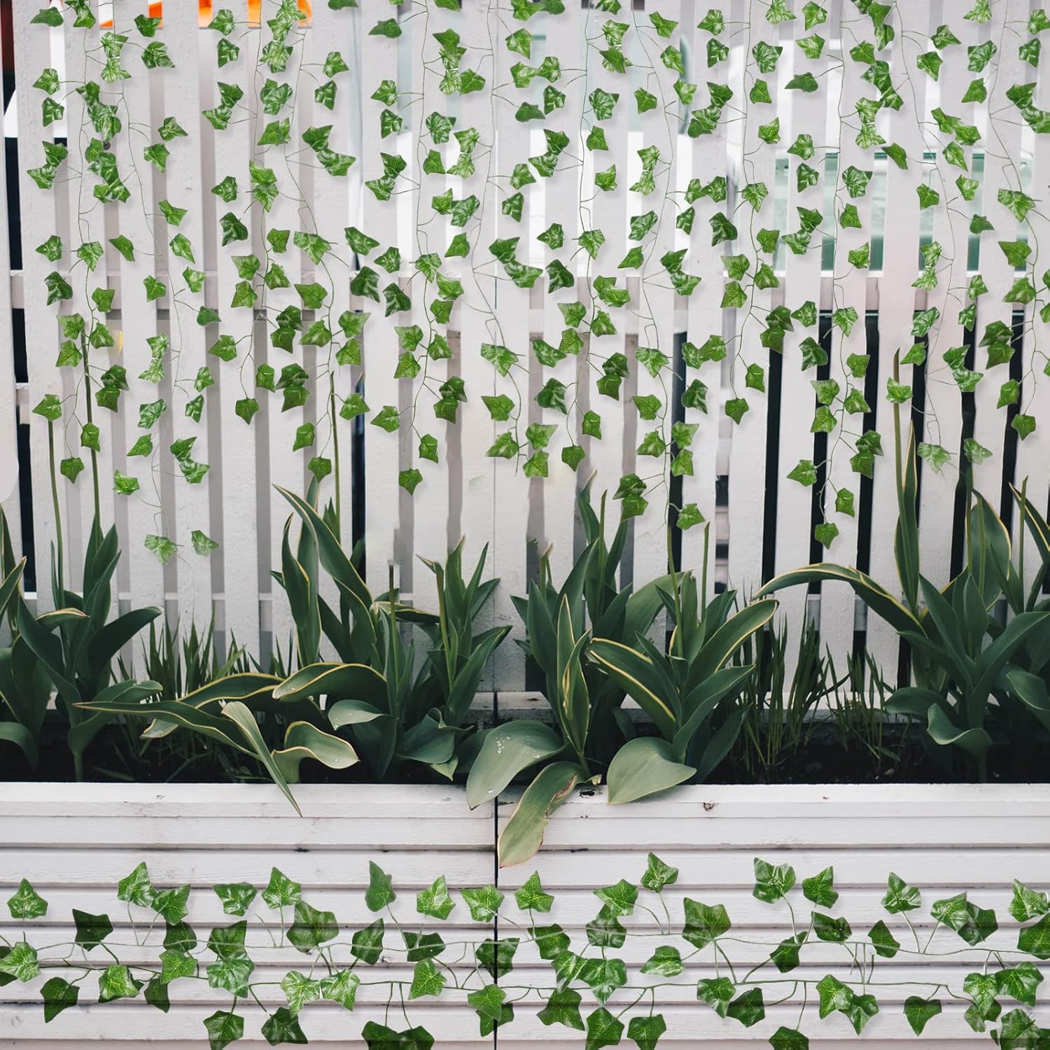 Artkaike Artificial Ivy Vines 168FT 24PCS Decor Garlands