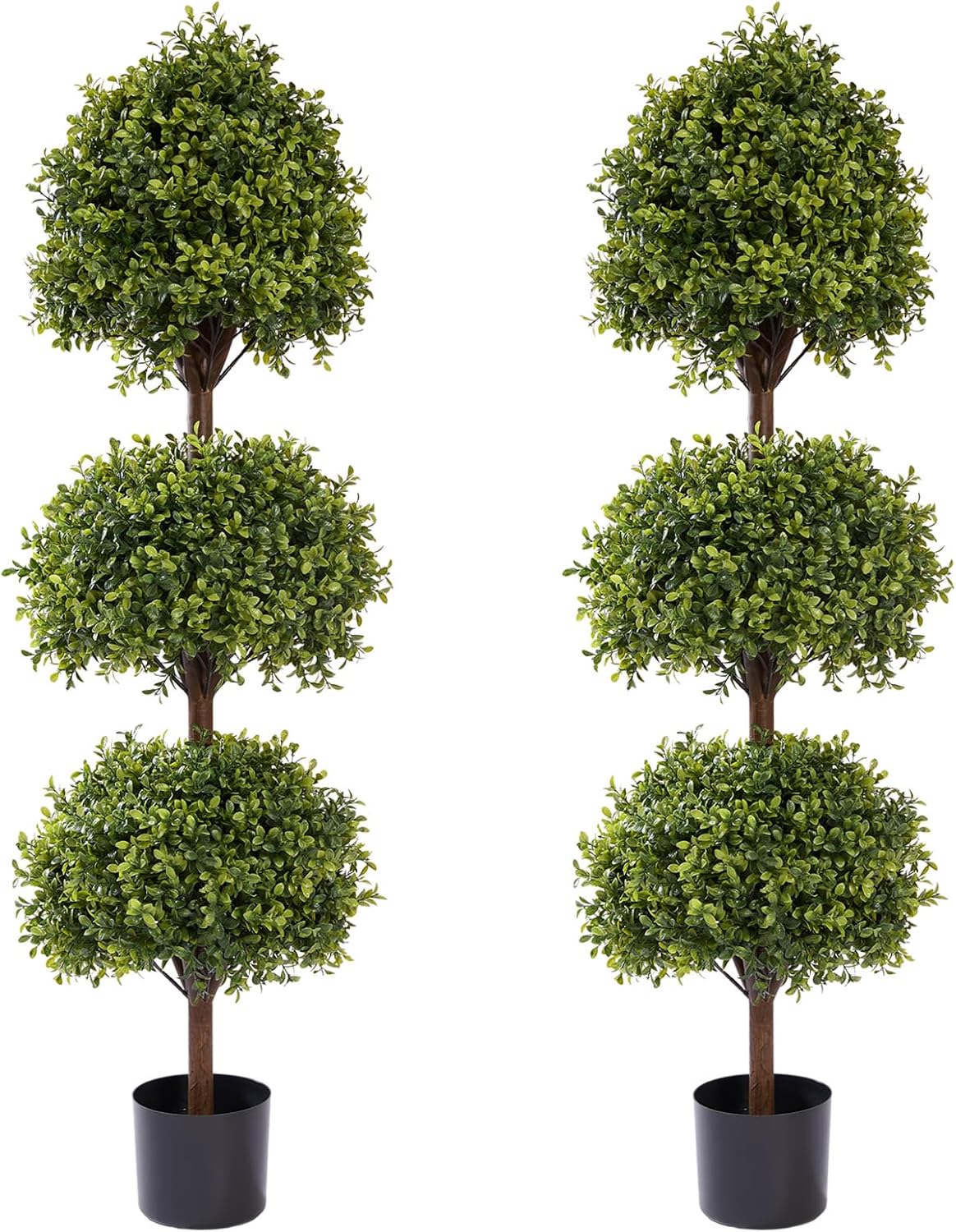 THE BLOOM TIMES 55 Artificial Topiary Set of 2