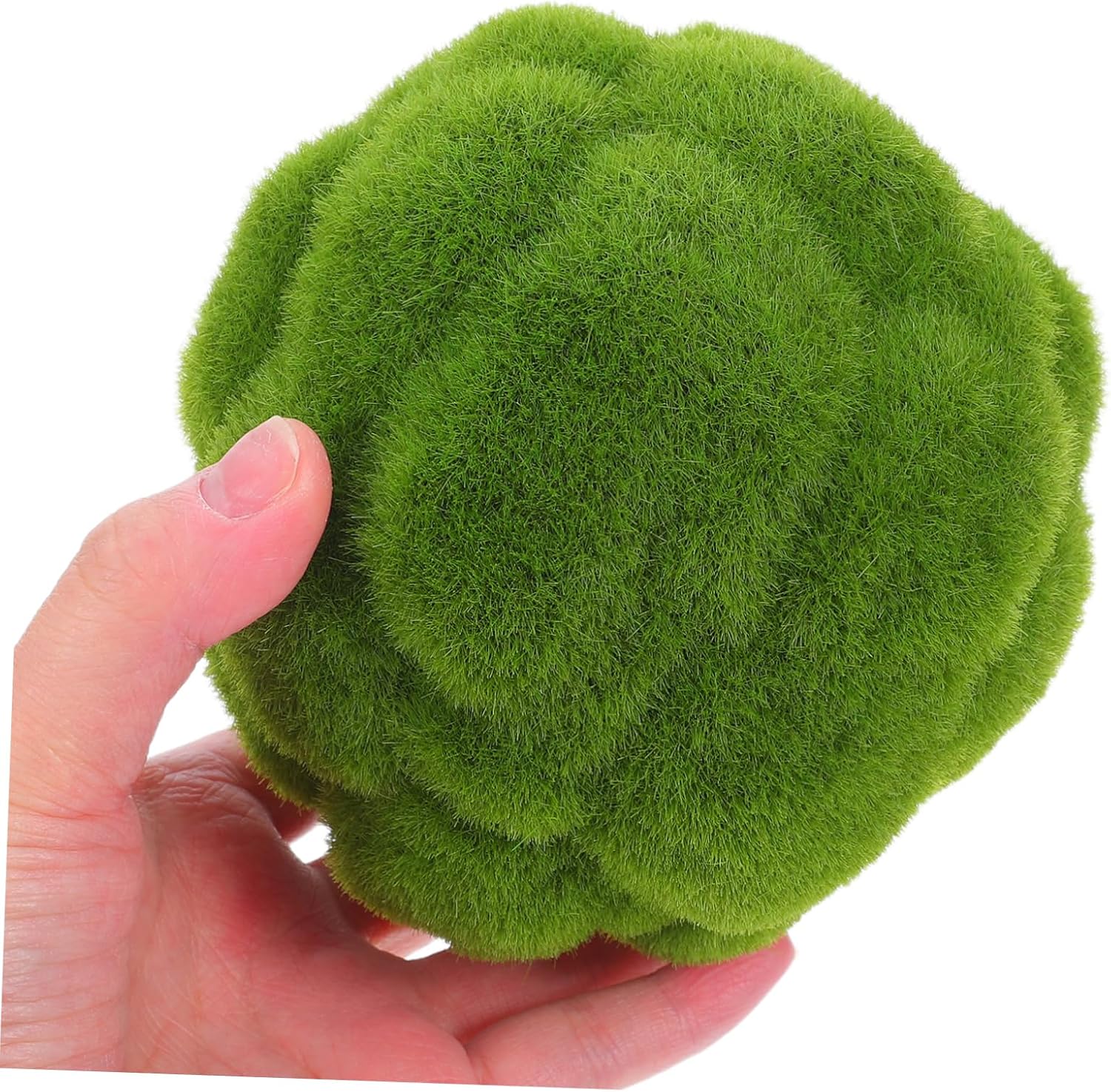 MAGICLULU 2Pcs Realistic Hanging Moss Ball Decor