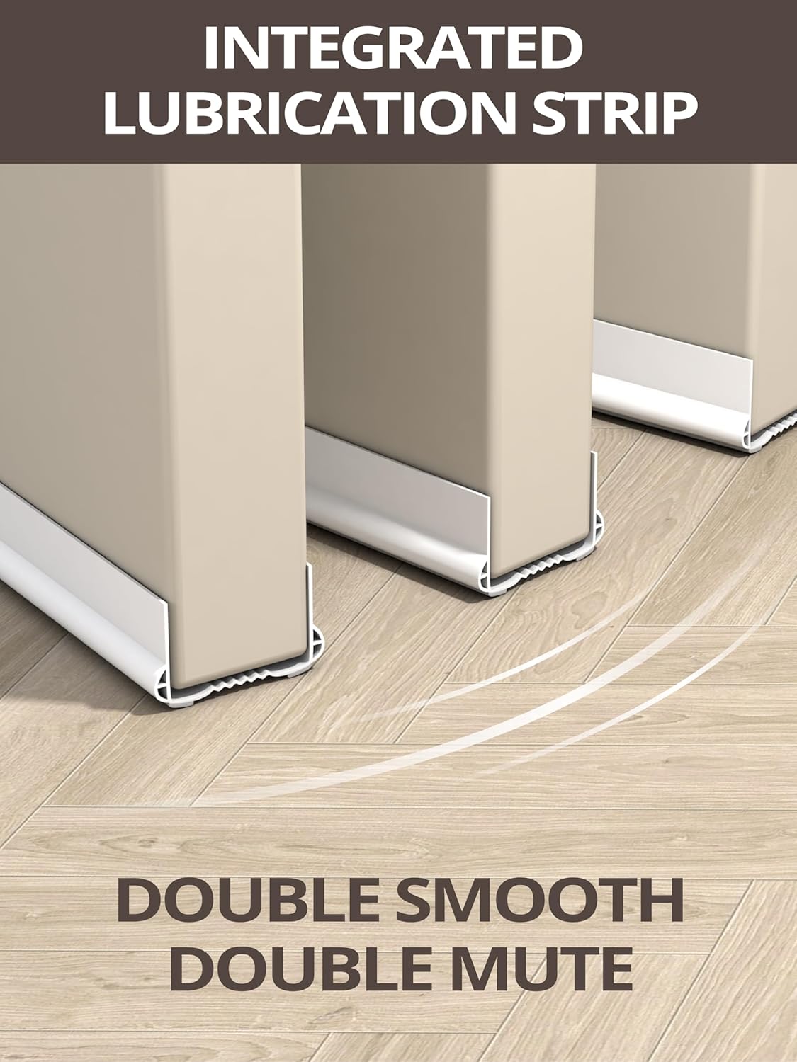 39 Inch Under Door Draft Stopper with Adjustable Cut