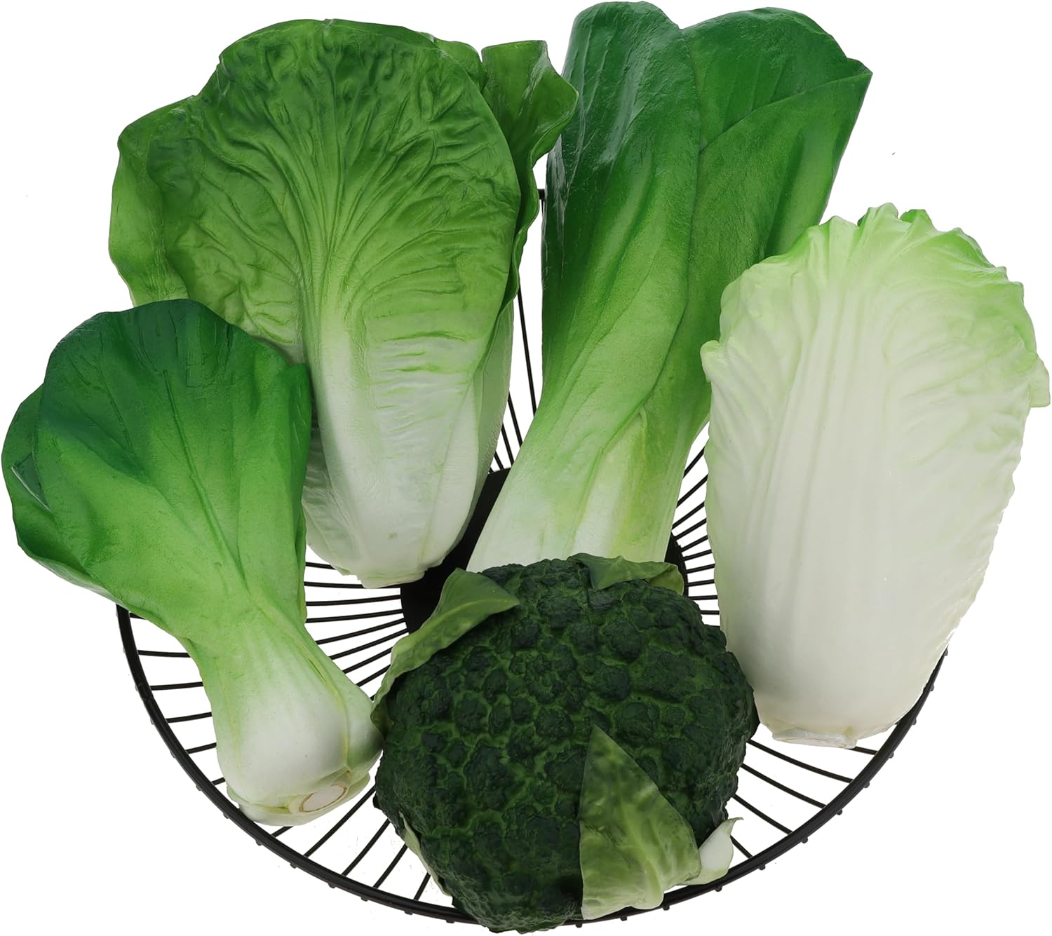 Woration Realistic Artificial Vegetable Set 5pcs