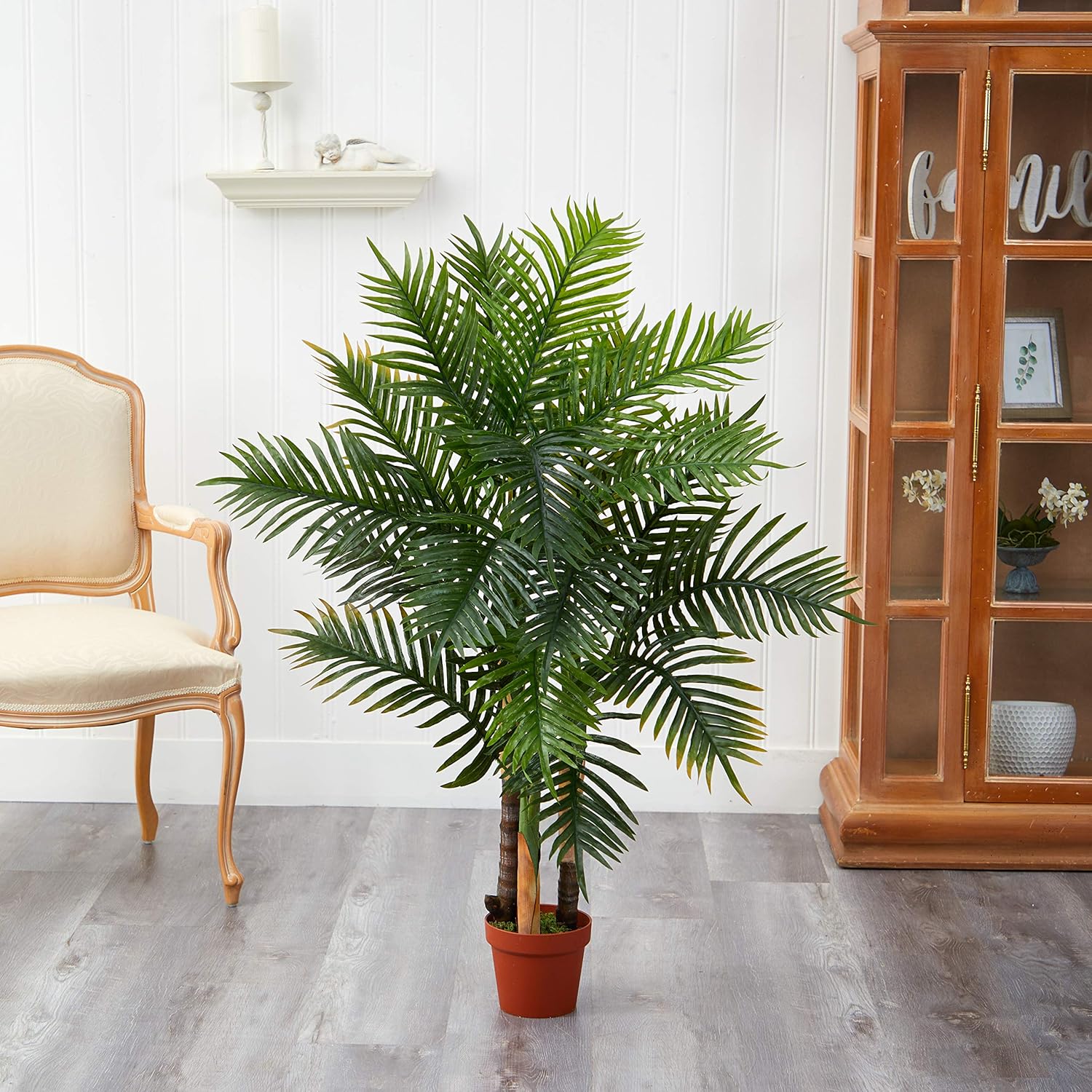 Nearly Natural 4ft Areca Palm Tree Real Touch