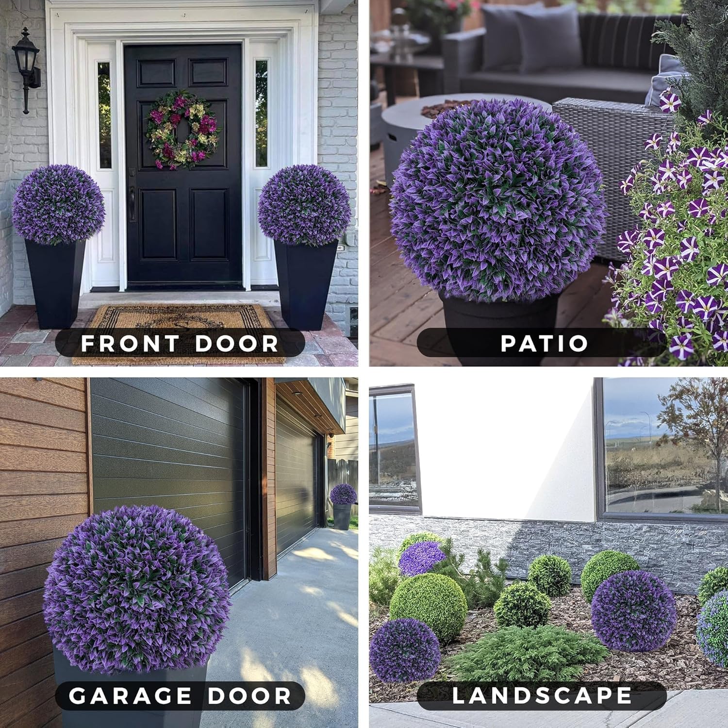 365 Curb Appeal 23 XL Topiary Balls Set
