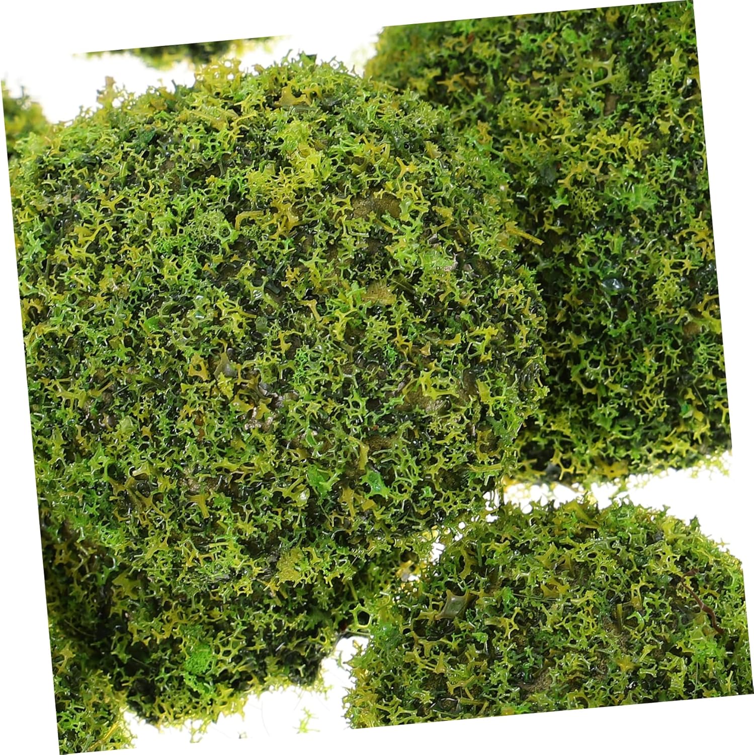 Luxshiny 12Pcs Artificial Moss Stones Decor