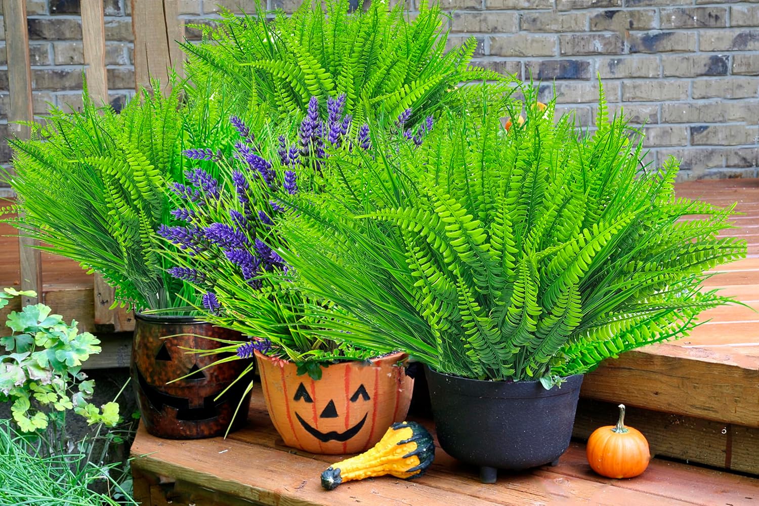 22 Bundles Artificial Plants for Outdoor Decor