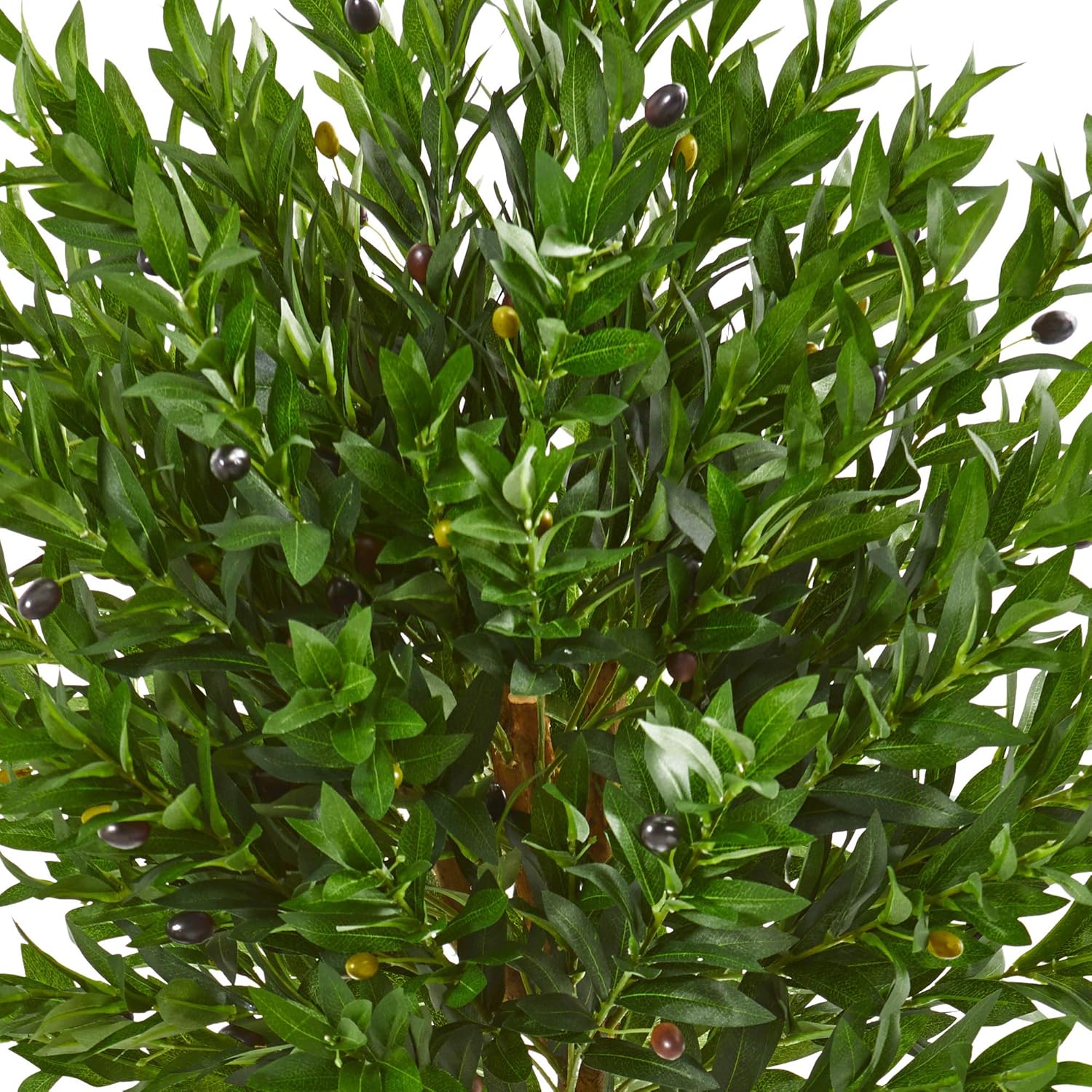 Nearly Natural 58in Olive Topiary Artificial Tree UV Resistant Indoor Outdoor